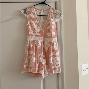 Bridal romper